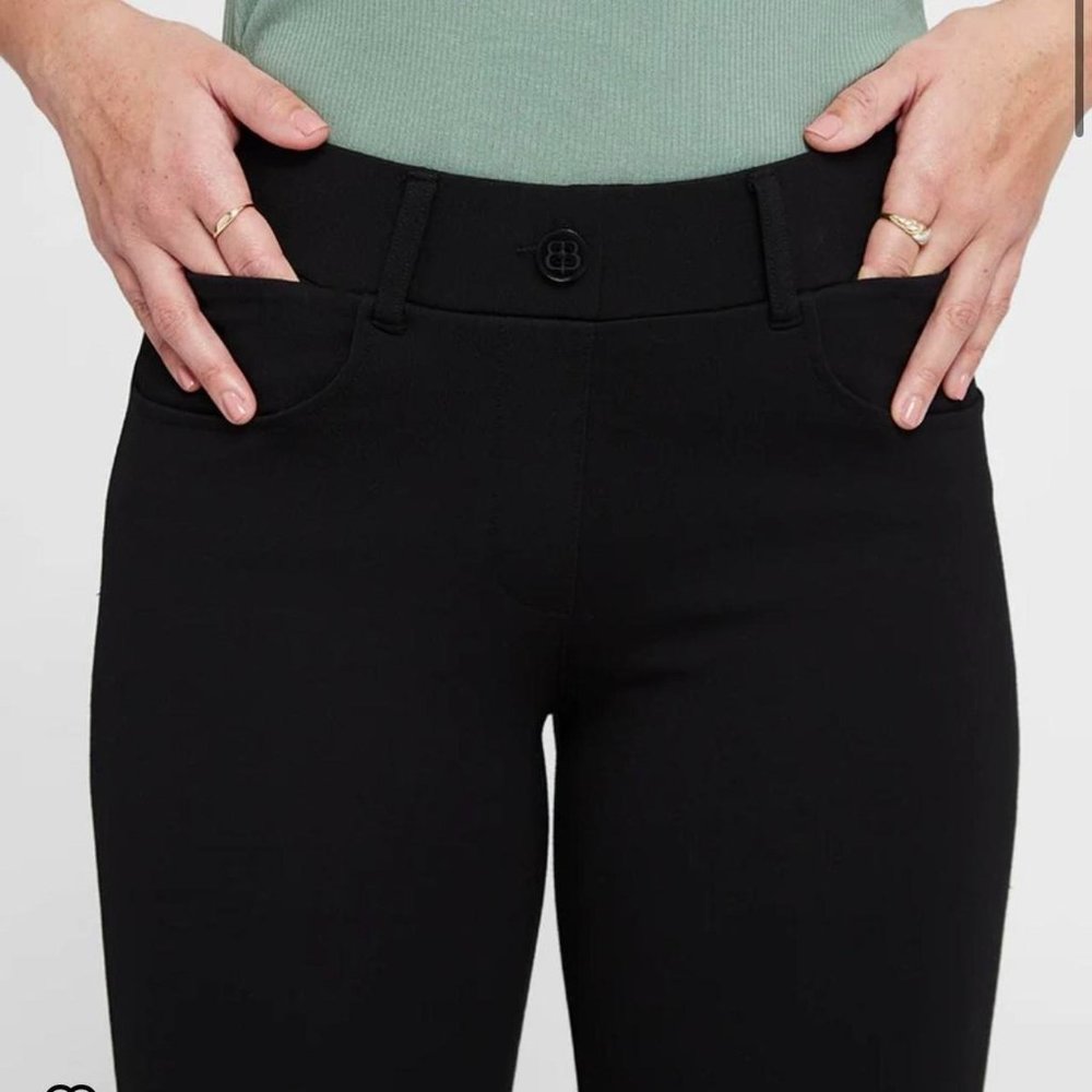 Betabrand 7-Pocket Dress Pant Yoga Pant | Straight